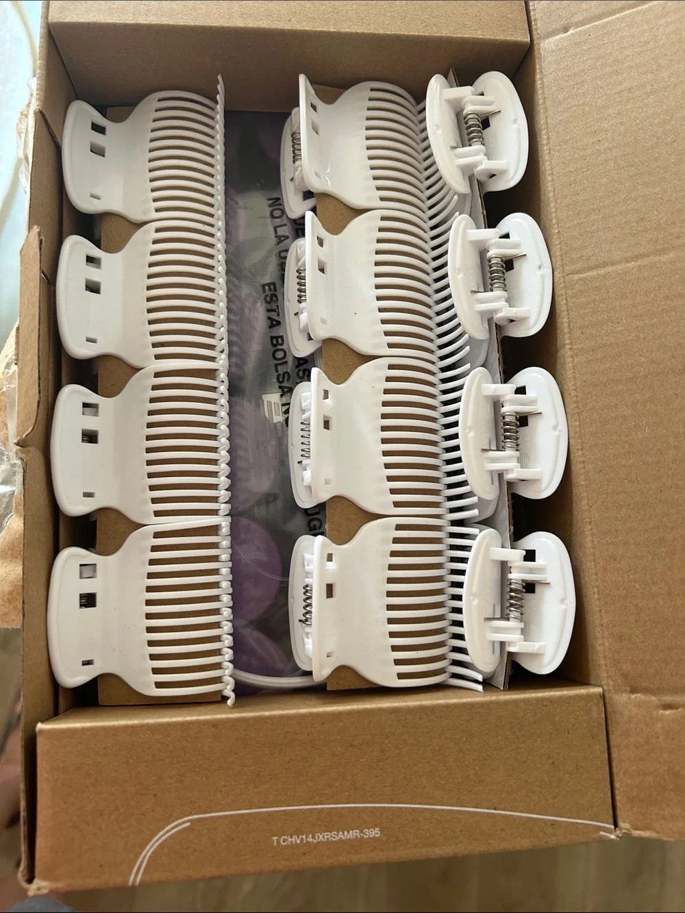 Conair Ceramic Hot Rollers, 13/4 & 11/2 Inch Rollers, Lavender, 12, NWT Open